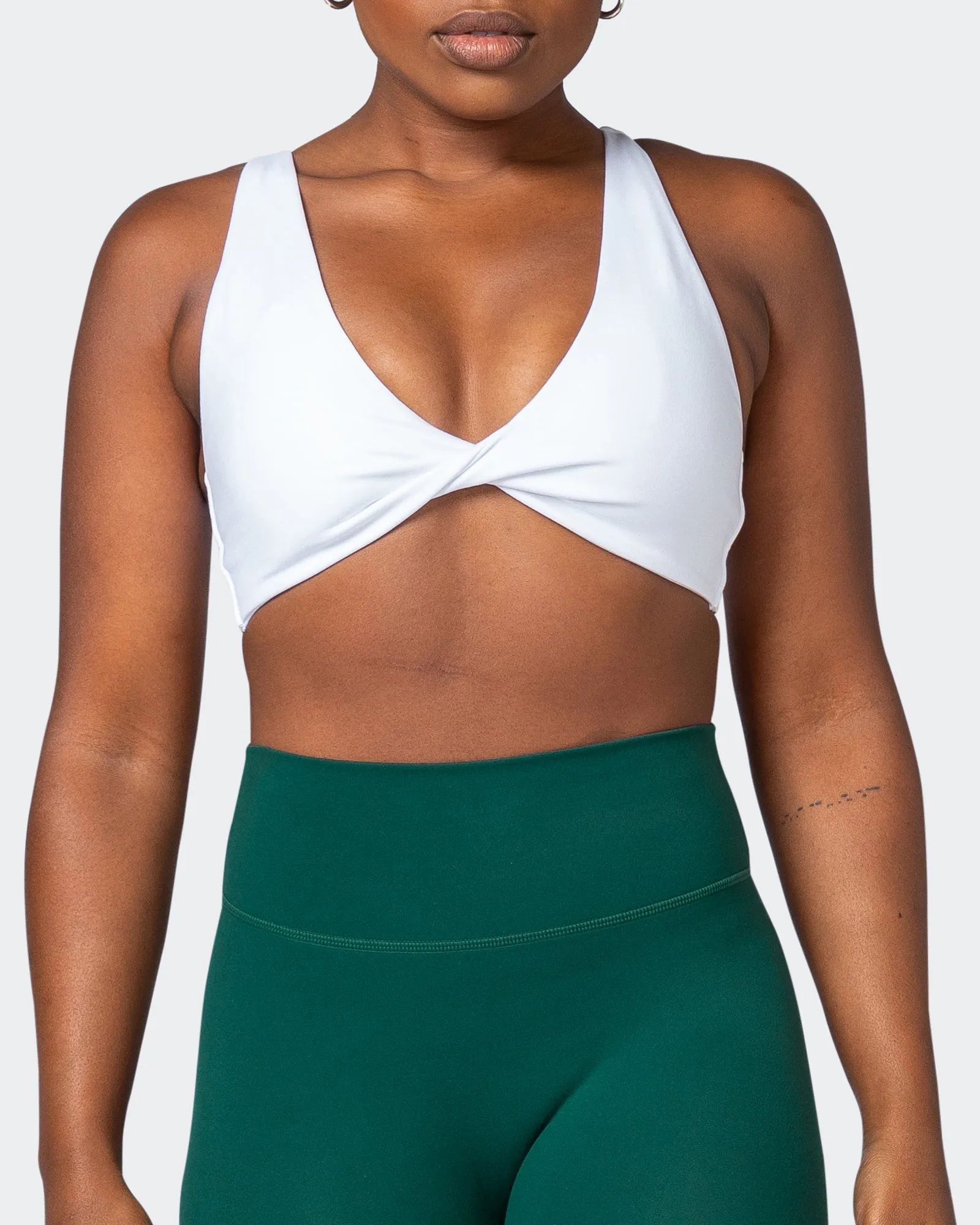 Demi Bralette - White sold by Muscle Nation product image thumbnail 2