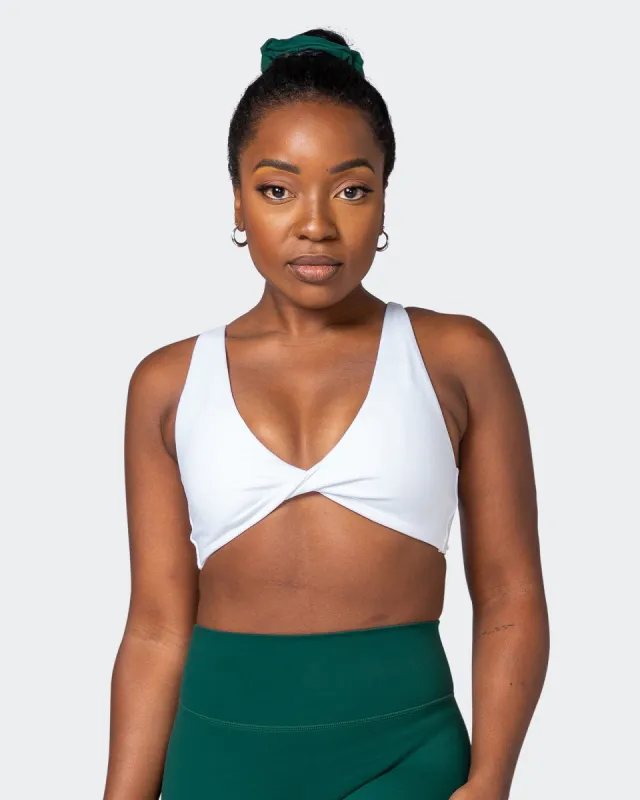 Demi Bralette - White sold by Muscle Nation