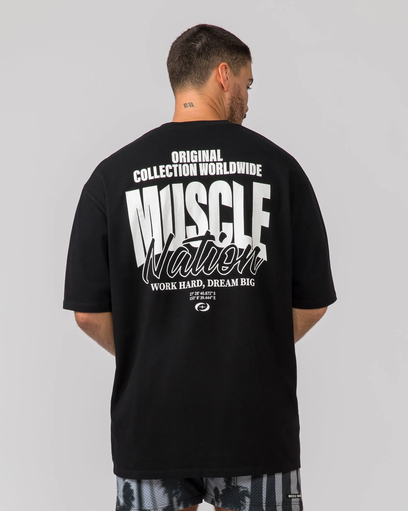 Culture Oversized Tee - Black sold by Muscle Nation product image thumbnail 4