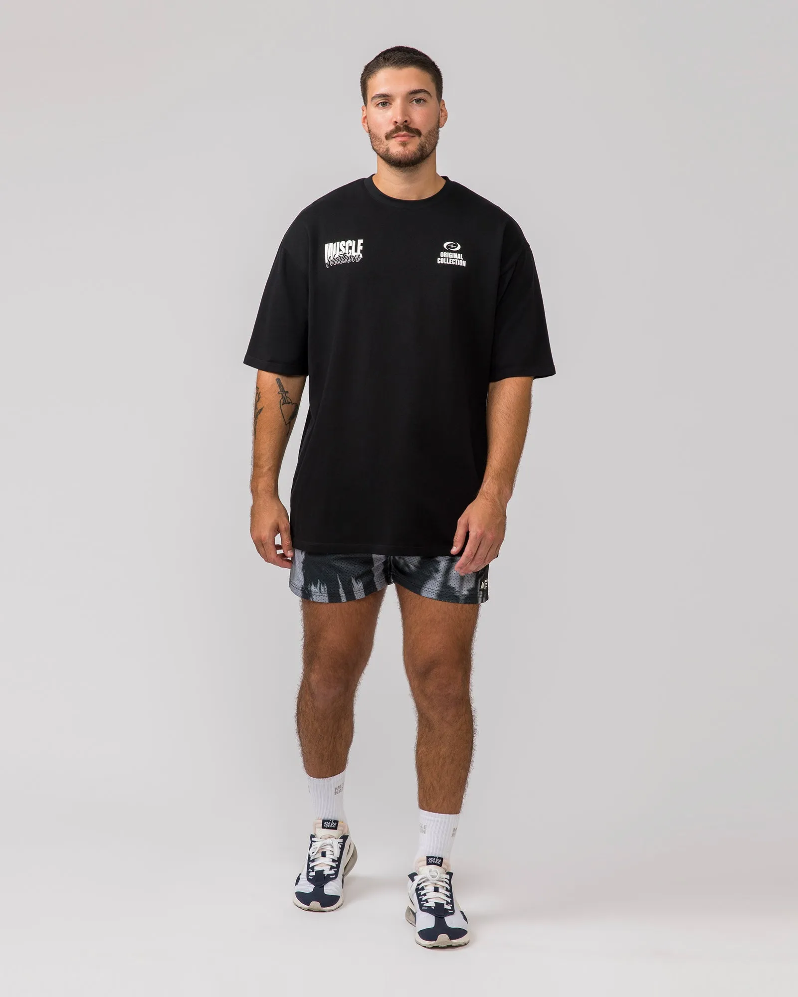 Culture Oversized Tee - Black sold by Muscle Nation product image thumbnail 5