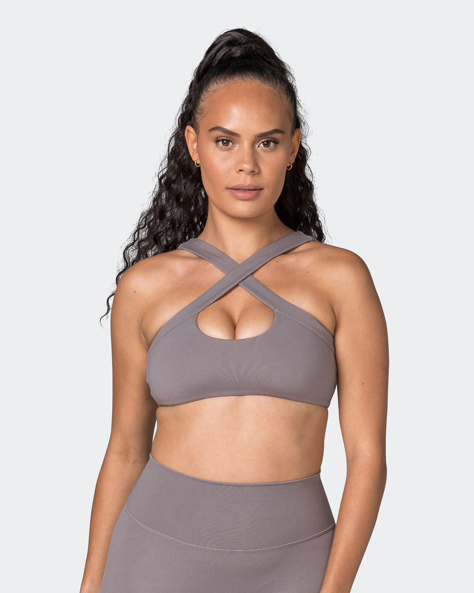 Luxe Bralette - Pearl Grey sold by Muscle Nation