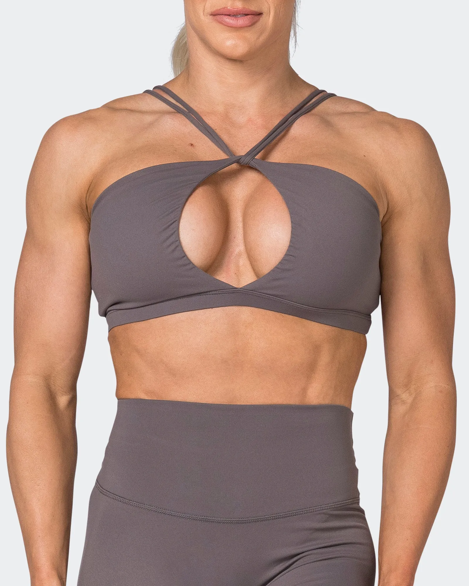 Asha Bralette - Peppercorn sold by Muscle Nation product image thumbnail 2