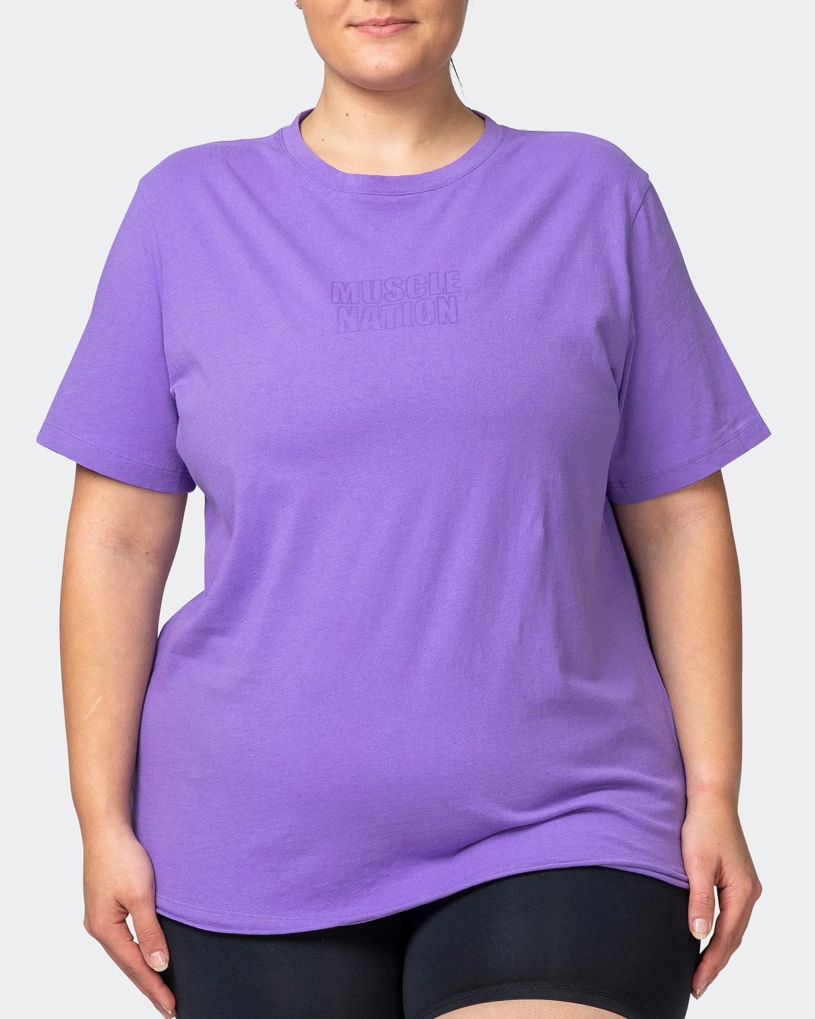 Classic Regular Fit Vintage Tee - Washed Aster Purple sold by Muscle Nation product image thumbnail 2