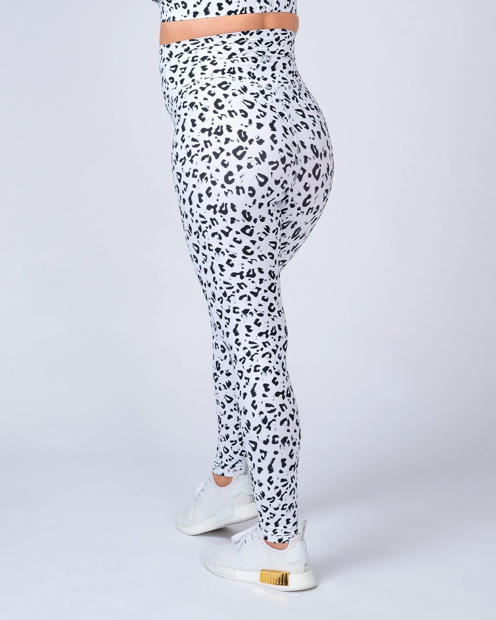 Maternity Leggings - Snow Leopard sold by Muscle Nation product image thumbnail 4