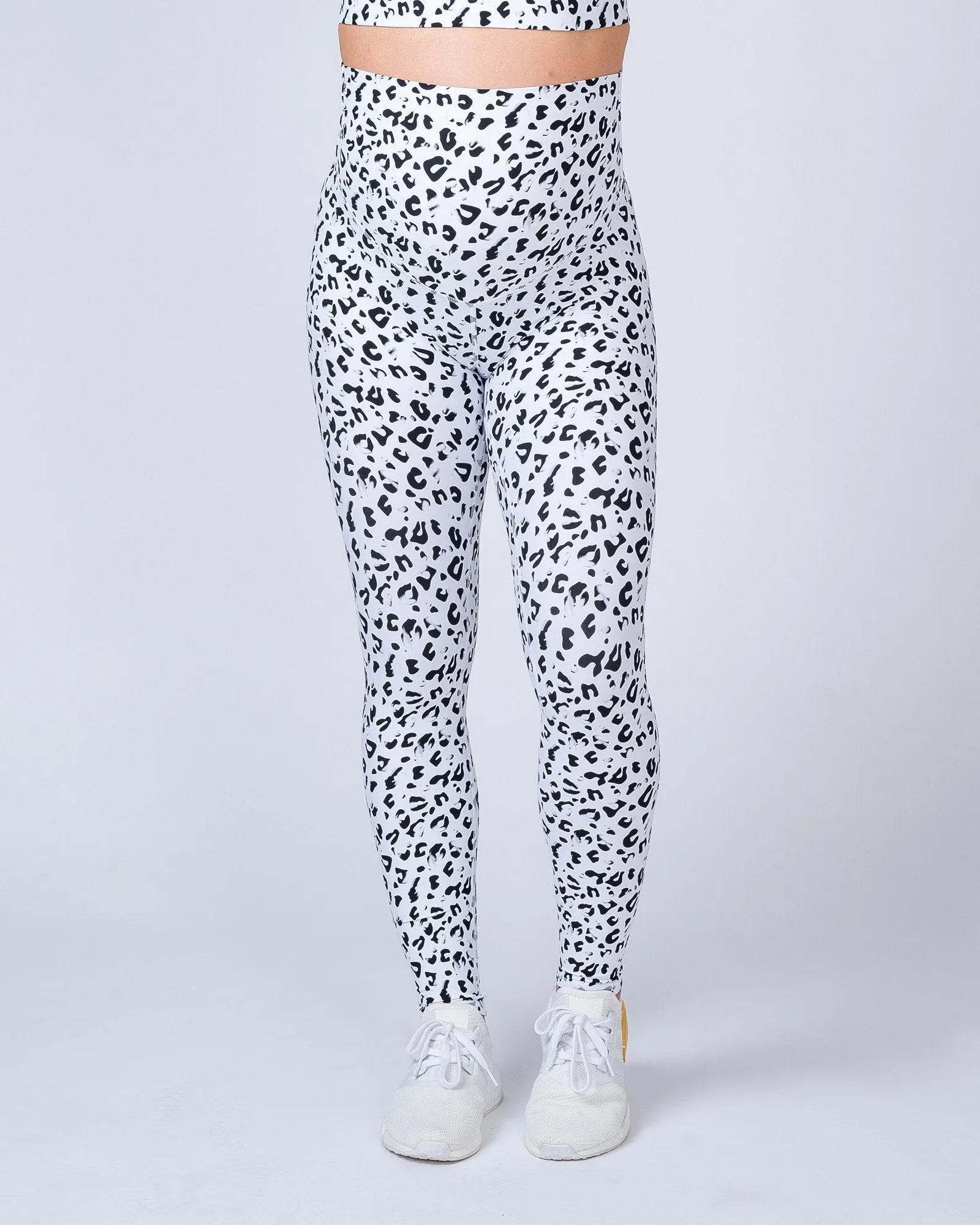 Maternity Leggings - Snow Leopard sold by Muscle Nation product image thumbnail 5
