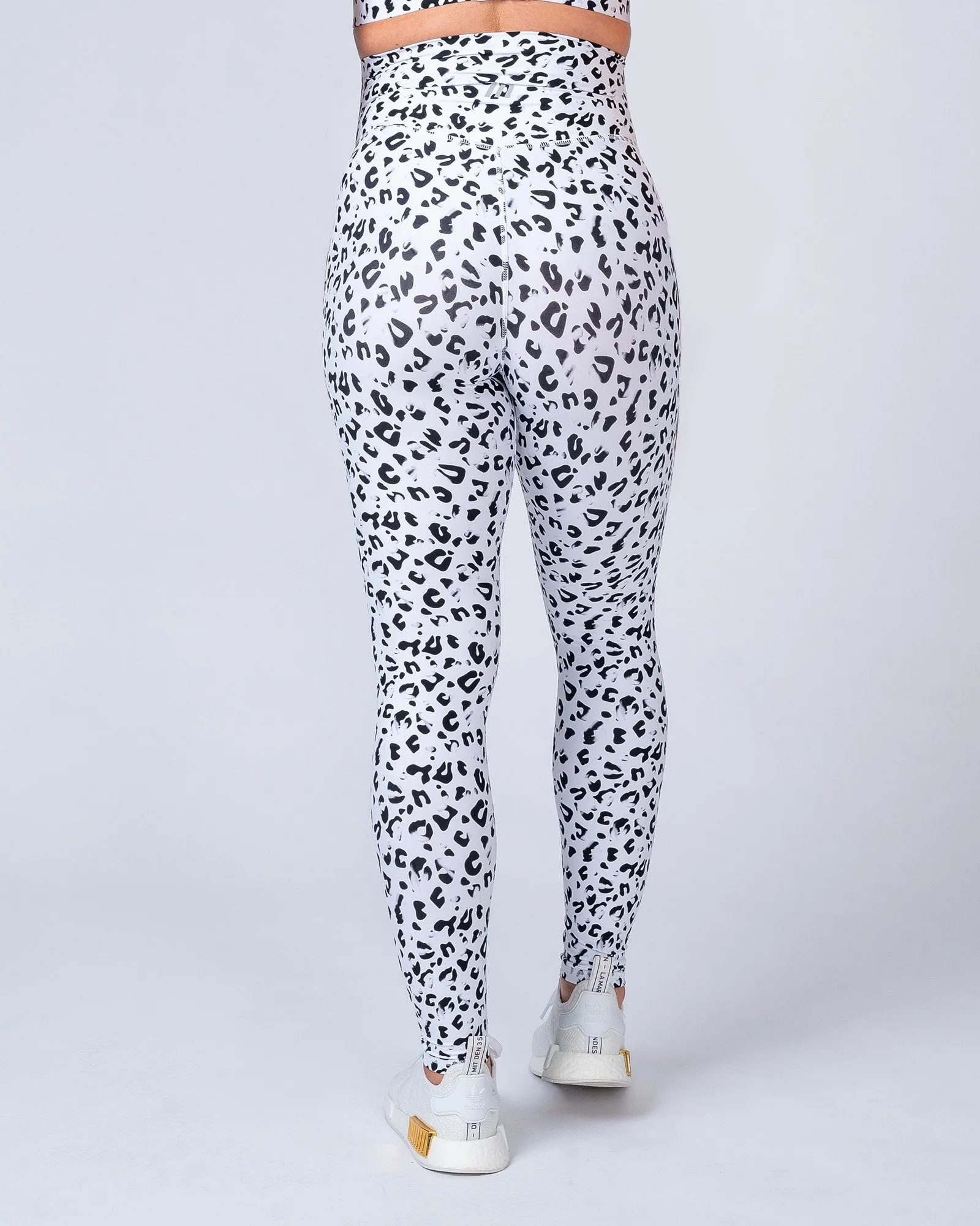 Maternity Leggings - Snow Leopard sold by Muscle Nation product image thumbnail 2