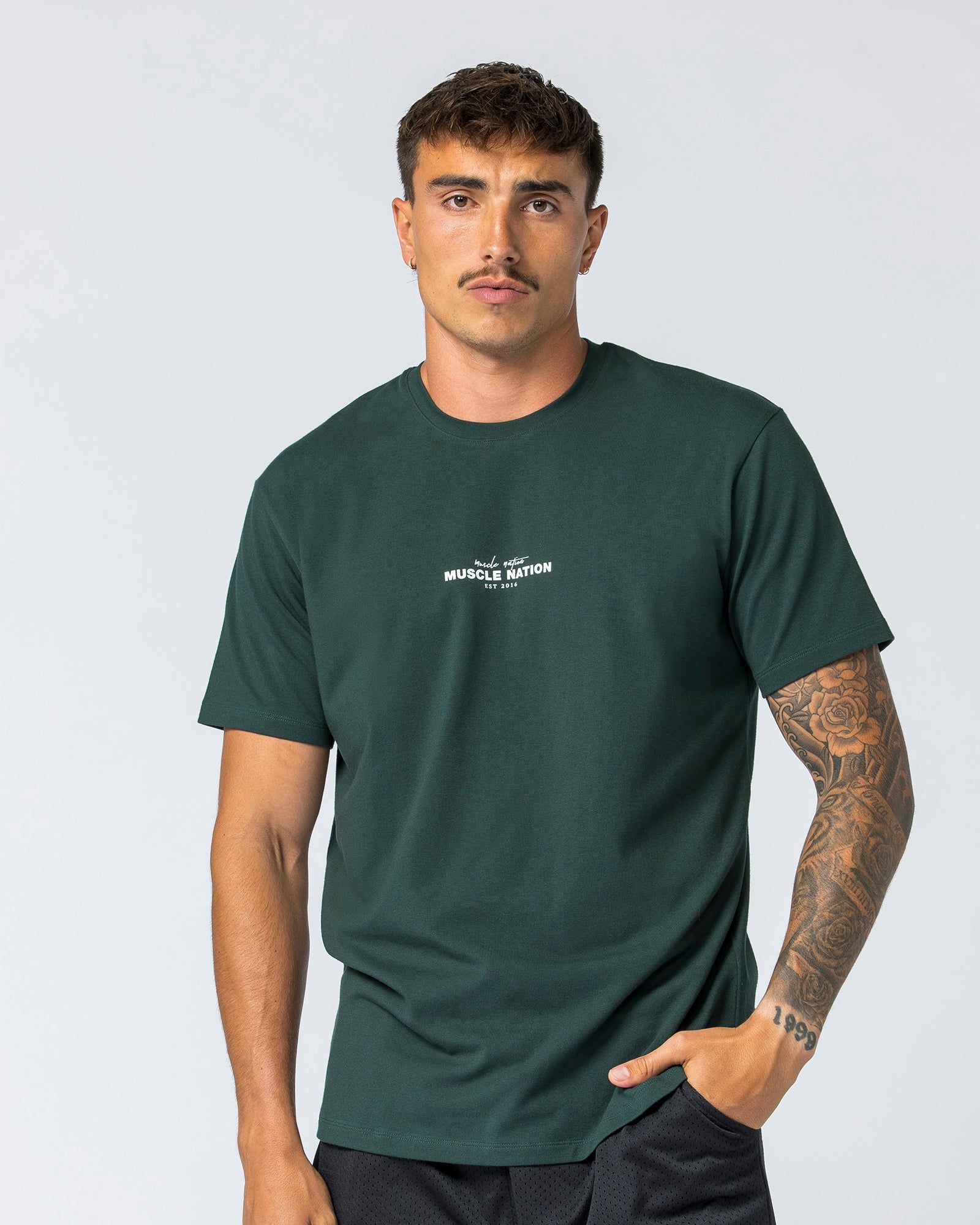 Condition Tee - Evergreen sold by Muscle Nation product image thumbnail 2