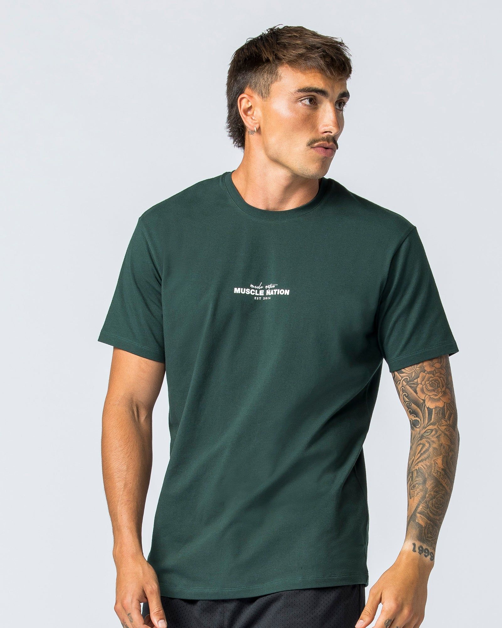 Condition Tee - Evergreen sold by Muscle Nation product image thumbnail 3