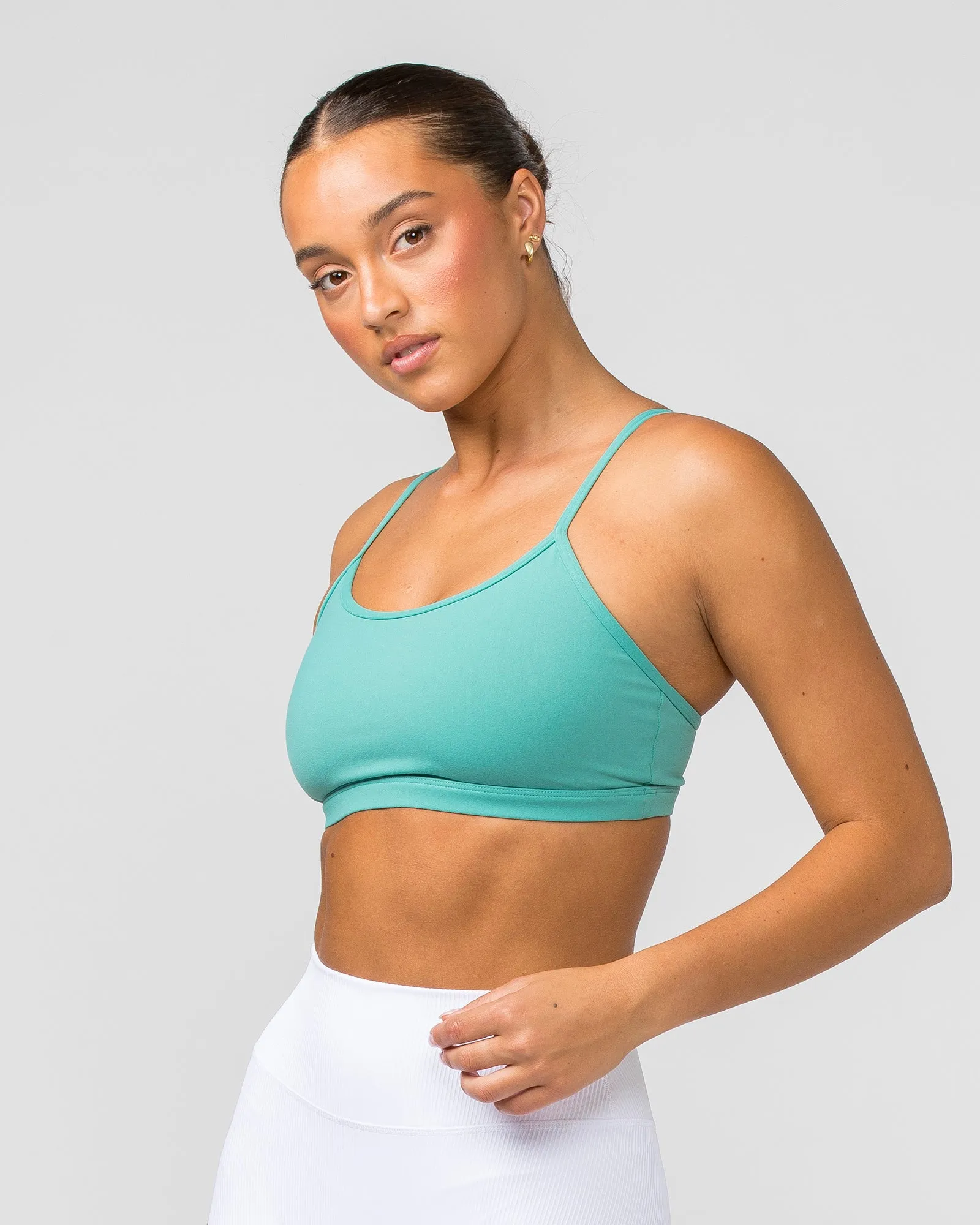 Accelerate Bra - Agate Green sold by Muscle Nation
