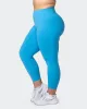 Signature Scrunch 7/8 Leggings - Ibiza Blue sold by Muscle Nation