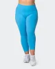 Signature Scrunch 7/8 Leggings - Ibiza Blue sold by Muscle Nation