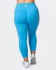 Signature Scrunch 7/8 Leggings - Ibiza Blue sold by Muscle Nation