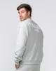 Worldwide Crew Pullover - Grey Marl sold by Muscle Nation