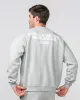 Worldwide Crew Pullover - Grey Marl sold by Muscle Nation