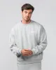 Worldwide Crew Pullover - Grey Marl sold by Muscle Nation