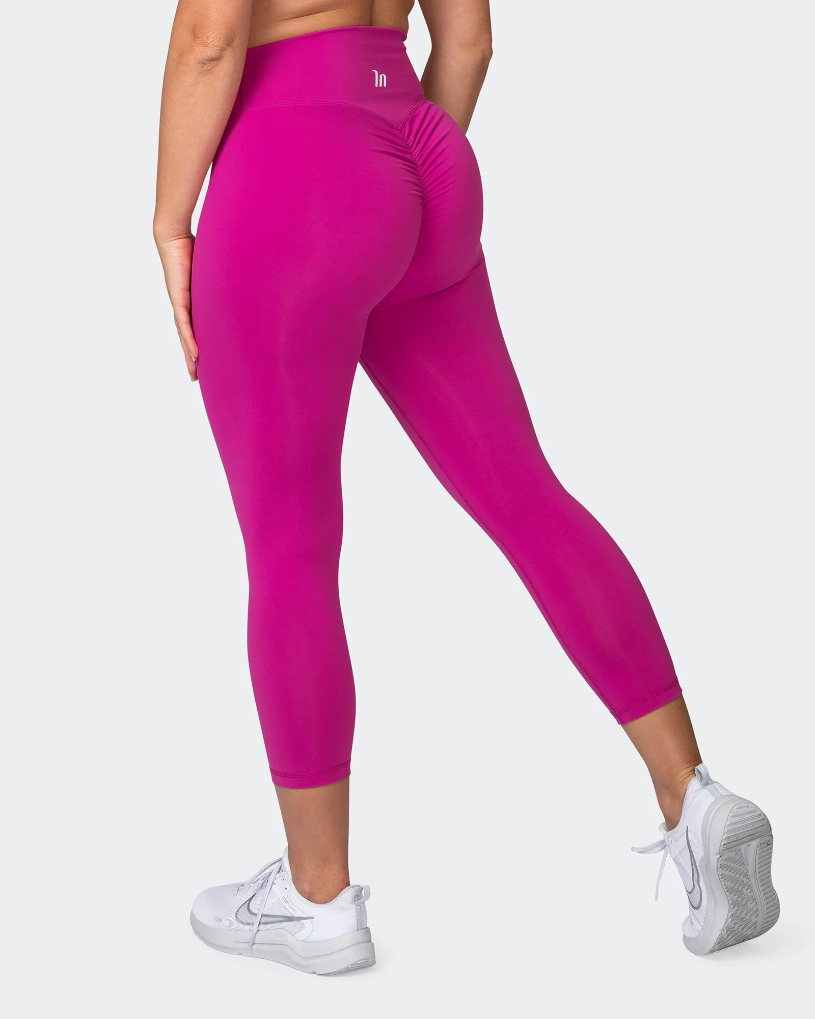Signature Scrunch 7/8 Leggings - Neon Grape sold by Muscle Nation