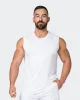 Reflective Running Tank - White sold by Muscle Nation