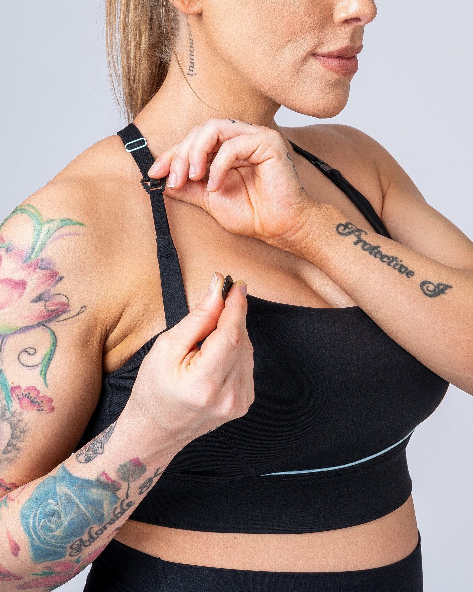 Maternity Bra - Black sold by Muscle Nation product image thumbnail 2