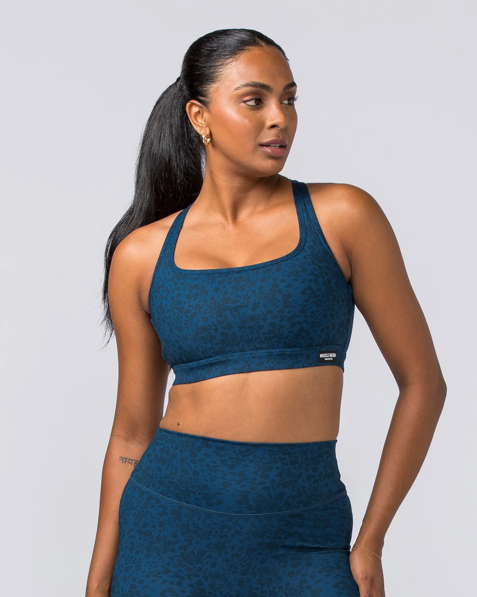 Desire Bra - Pacific Abstract Print sold by Muscle Nation