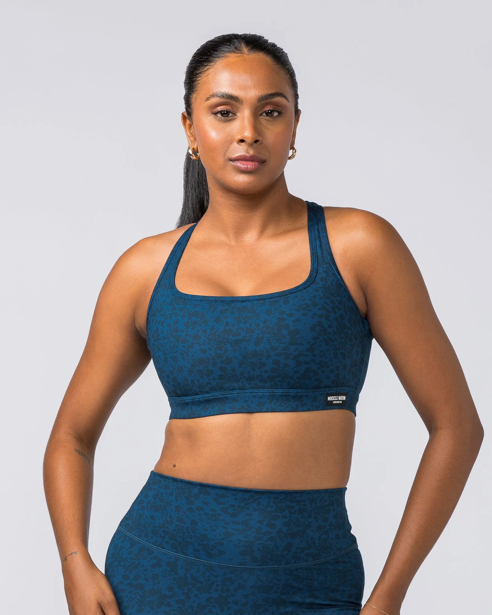 Desire Bra - Pacific Abstract Print sold by Muscle Nation product image thumbnail 2