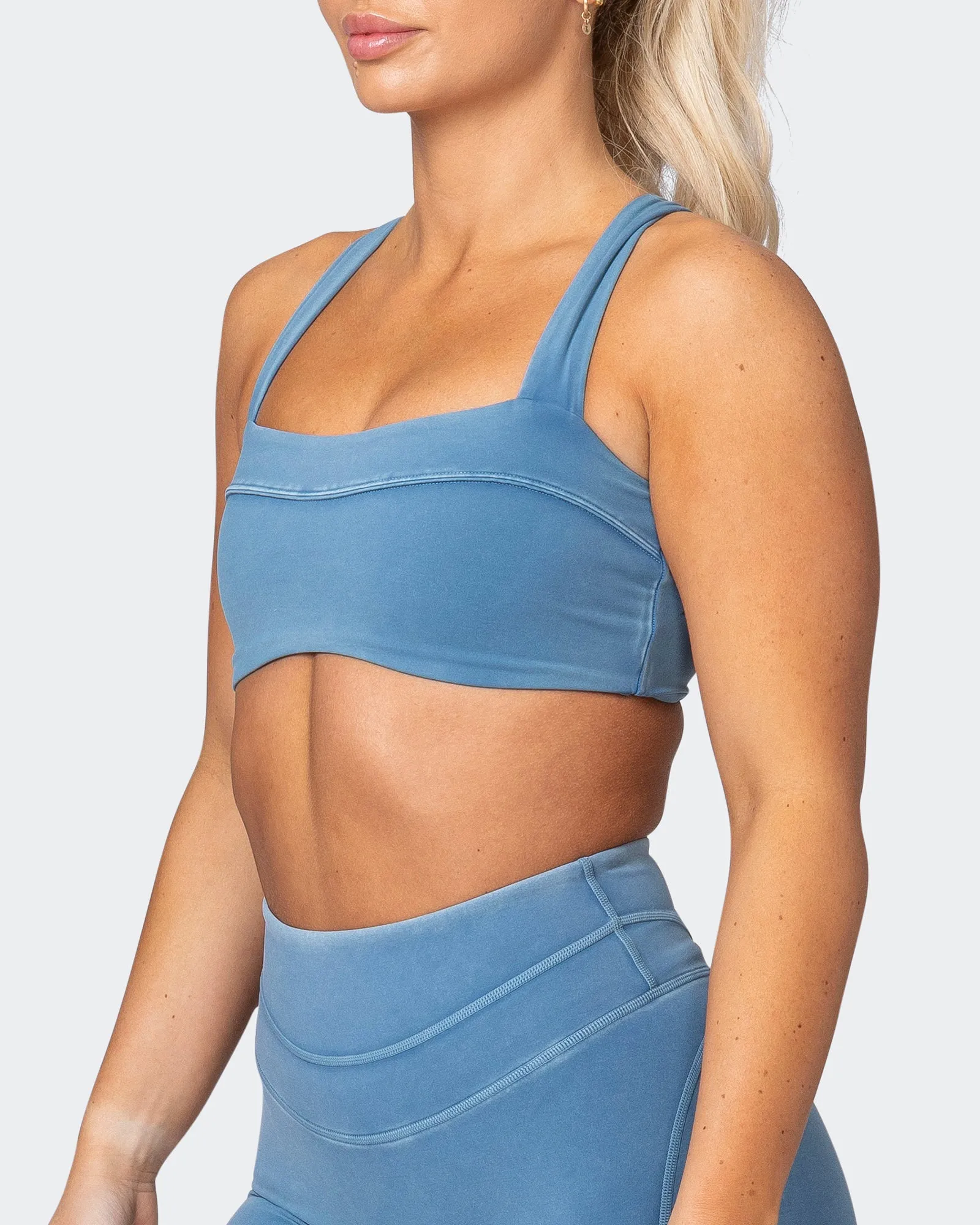 Finesse Bralette - Washed High Tide sold by Muscle Nation product image thumbnail 3