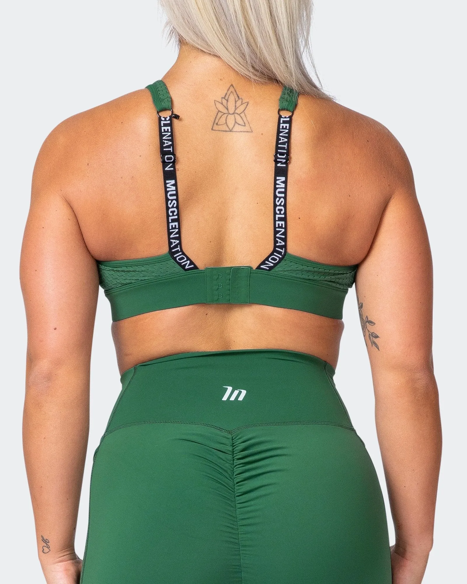 AMRAP Bra - Fir Green sold by Muscle Nation product image thumbnail 3