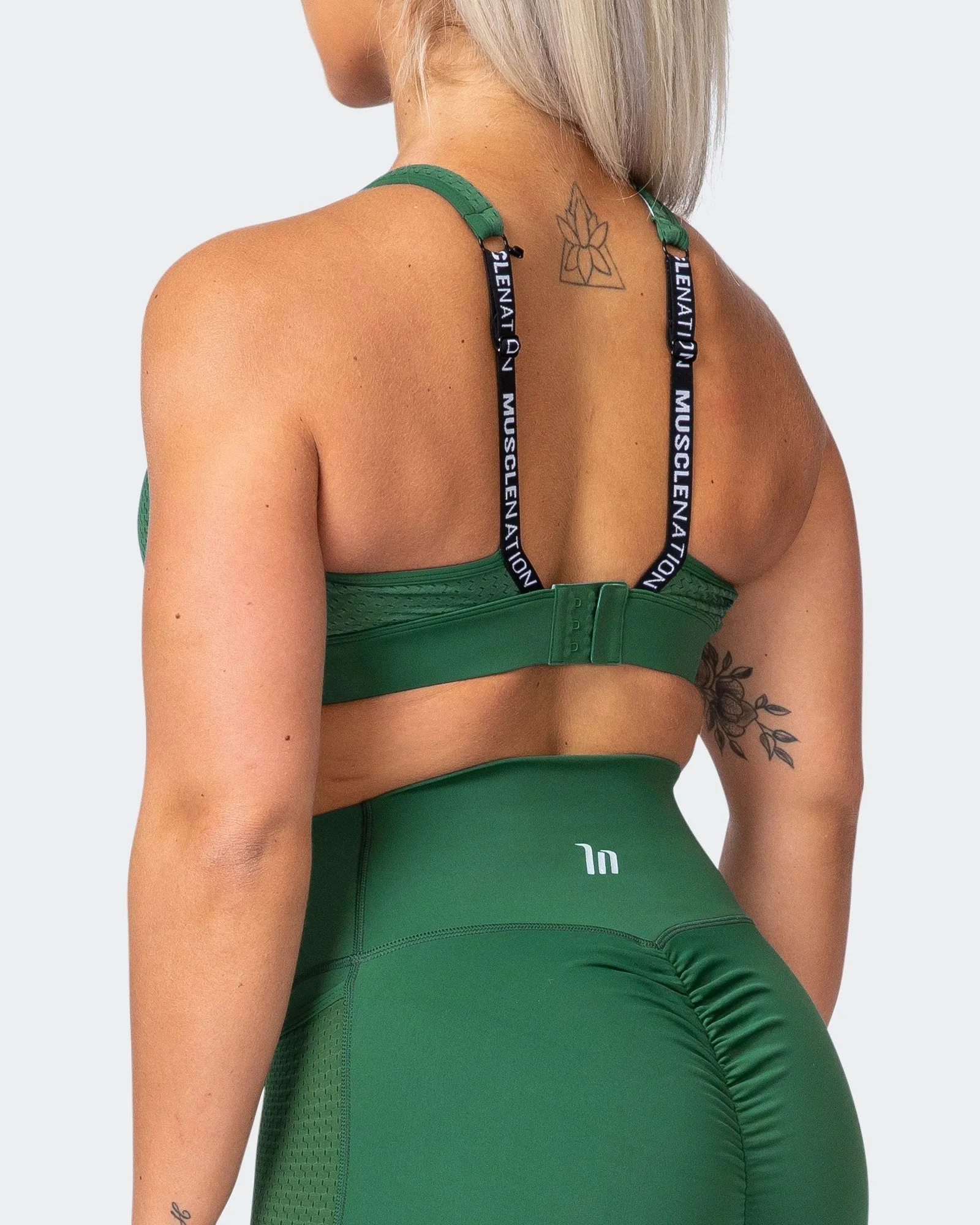 AMRAP Bra - Fir Green sold by Muscle Nation product image thumbnail 4
