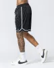 Mens 8" Basketball Shorts - Black sold by Muscle Nation