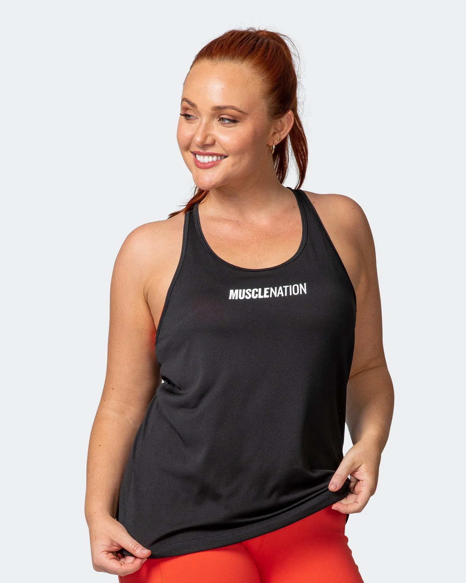 Dynamic Tank - Black sold by Muscle Nation