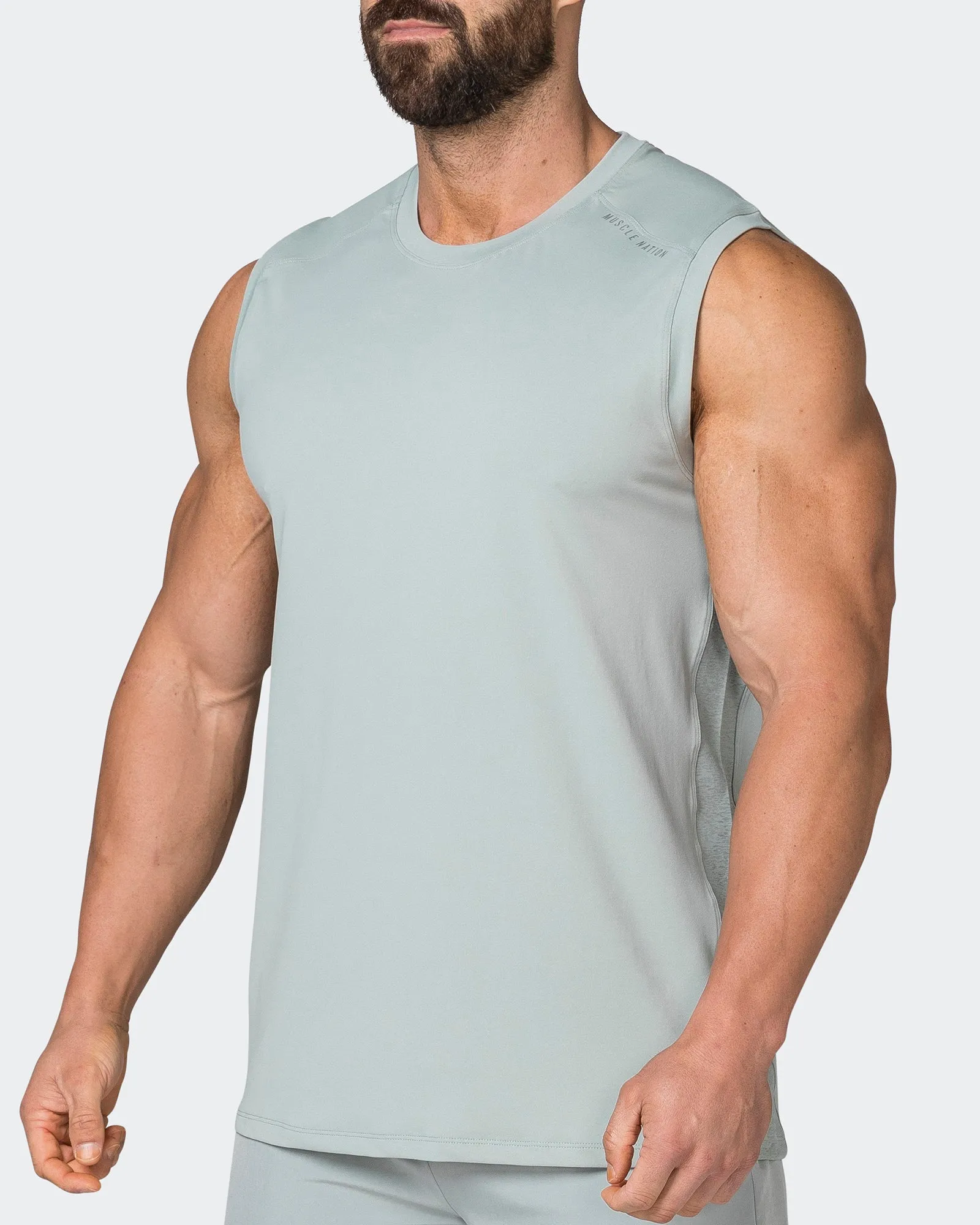 Reflective Running Tank - Foam sold by Muscle Nation product image thumbnail 3