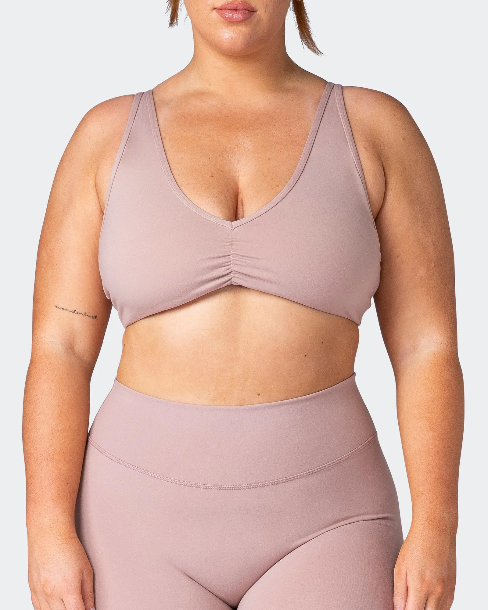 Balance Bralette - Rosewood sold by Muscle Nation product image thumbnail 2