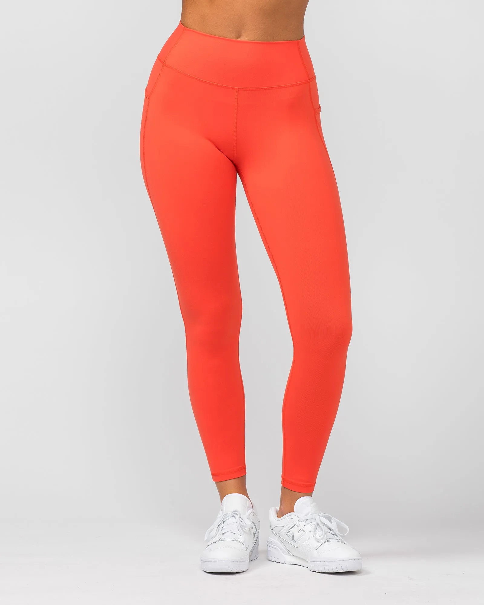 Signature Pocket Ankle Length Leggings - Ember sold by Muscle Nation product image thumbnail 2
