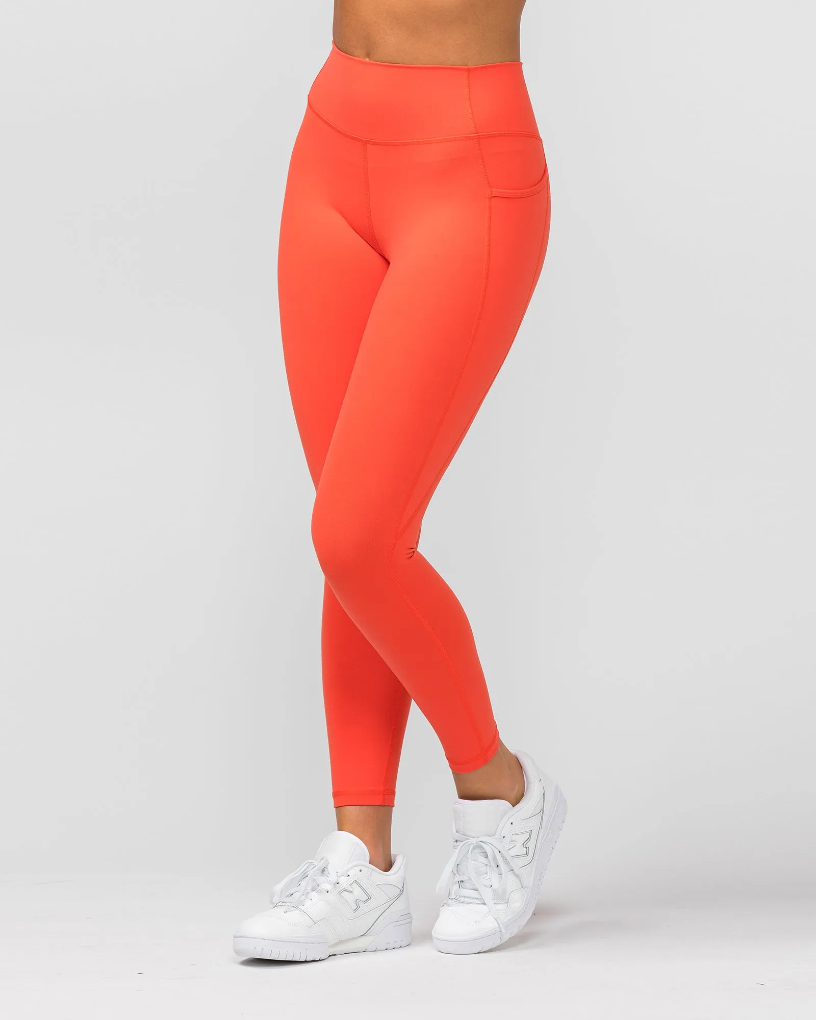 Signature Pocket Ankle Length Leggings - Ember sold by Muscle Nation product image thumbnail 3