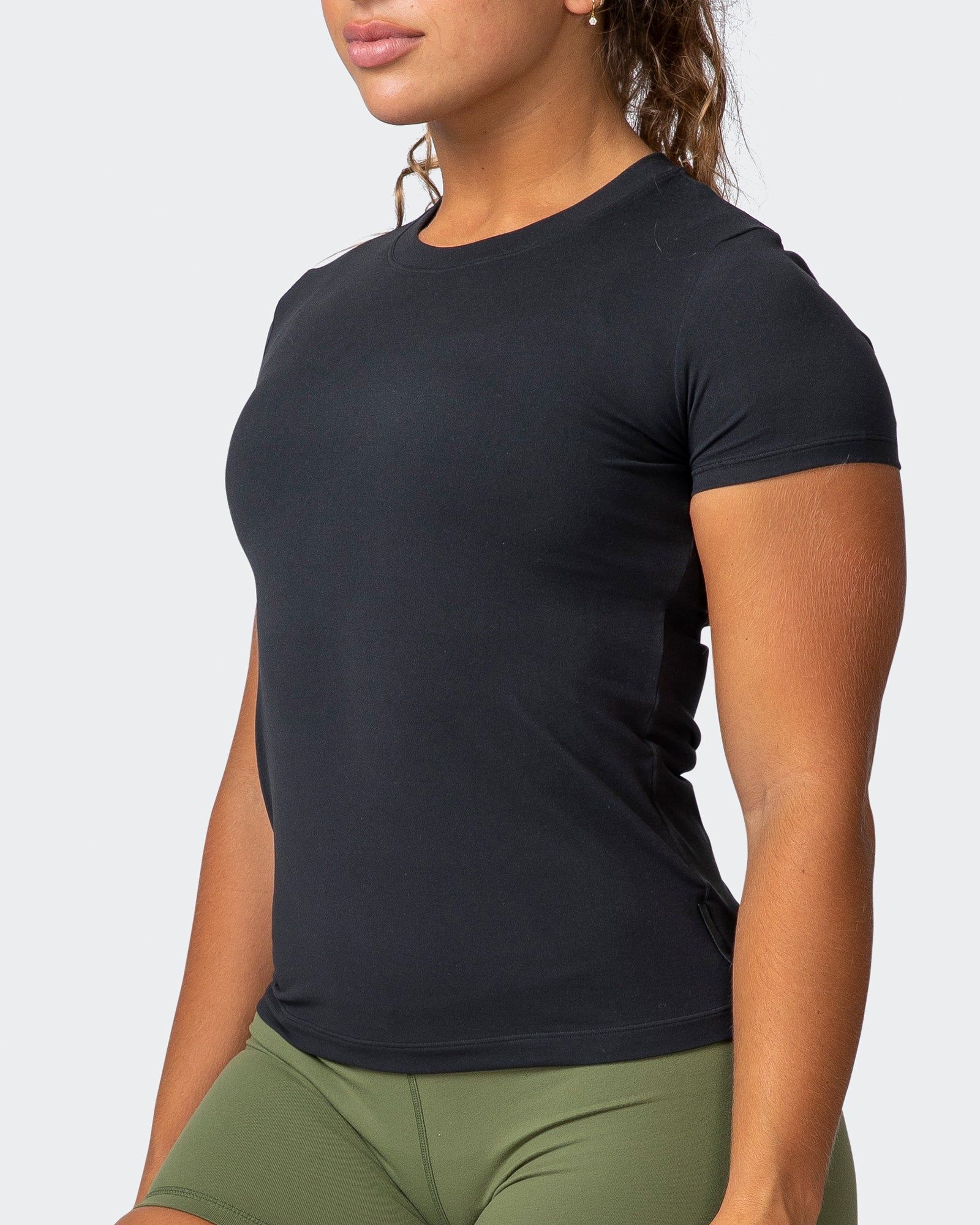 MN Everyday Tee - Black sold by Muscle Nation product image thumbnail 2