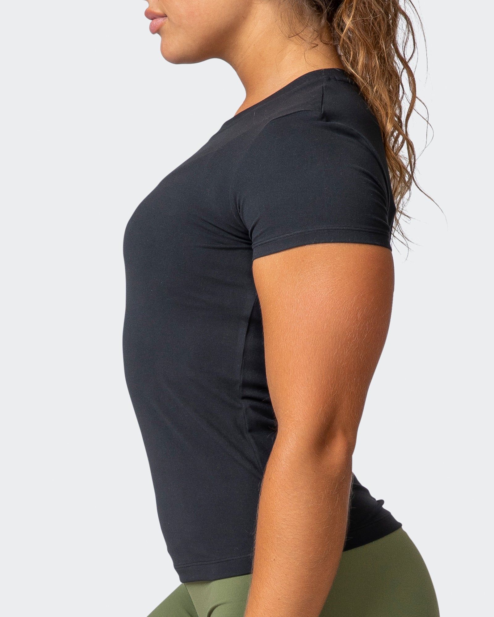 MN Everyday Tee - Black sold by Muscle Nation product image thumbnail 3