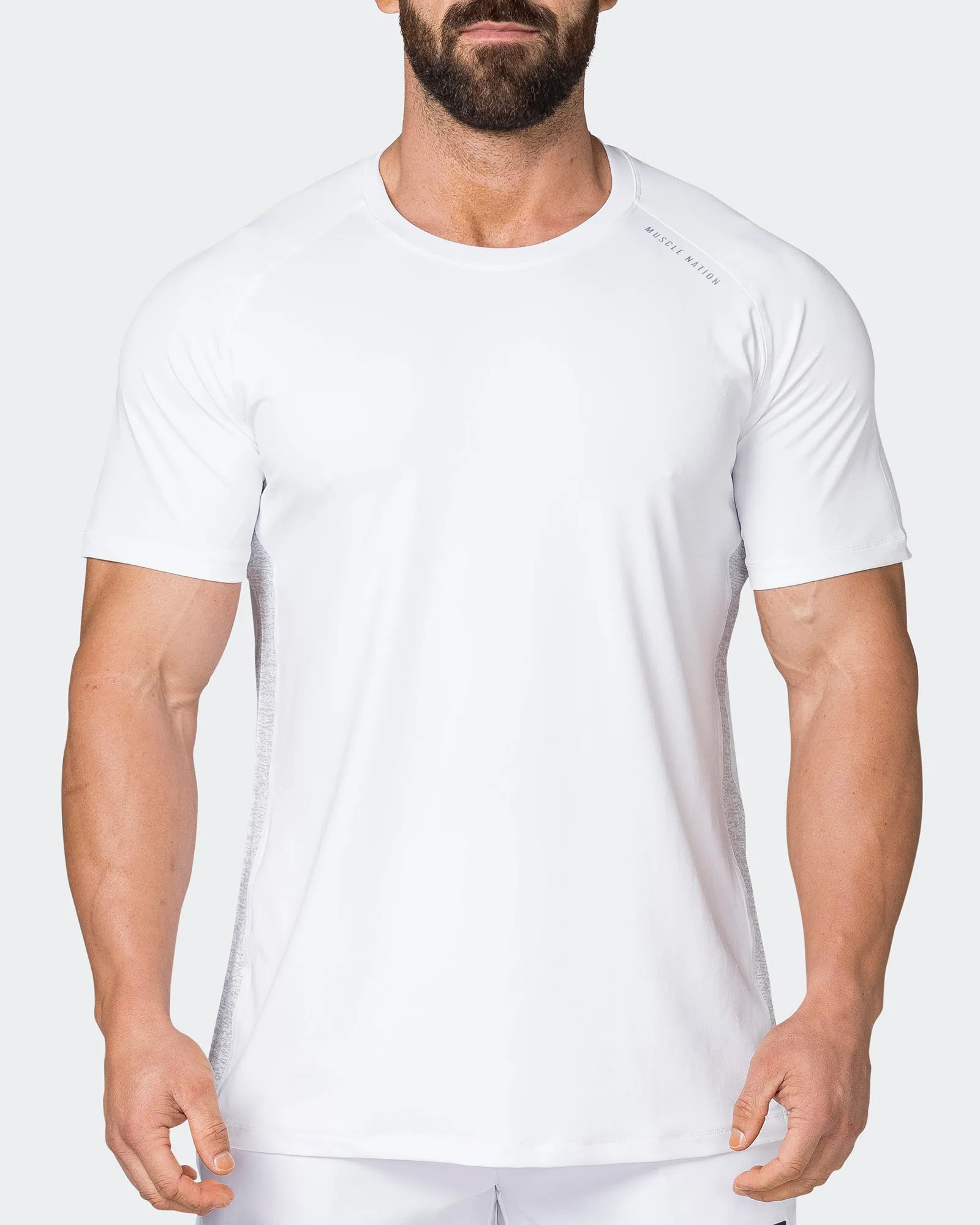 Reflective Running Tee - White sold by Muscle Nation product image thumbnail 2