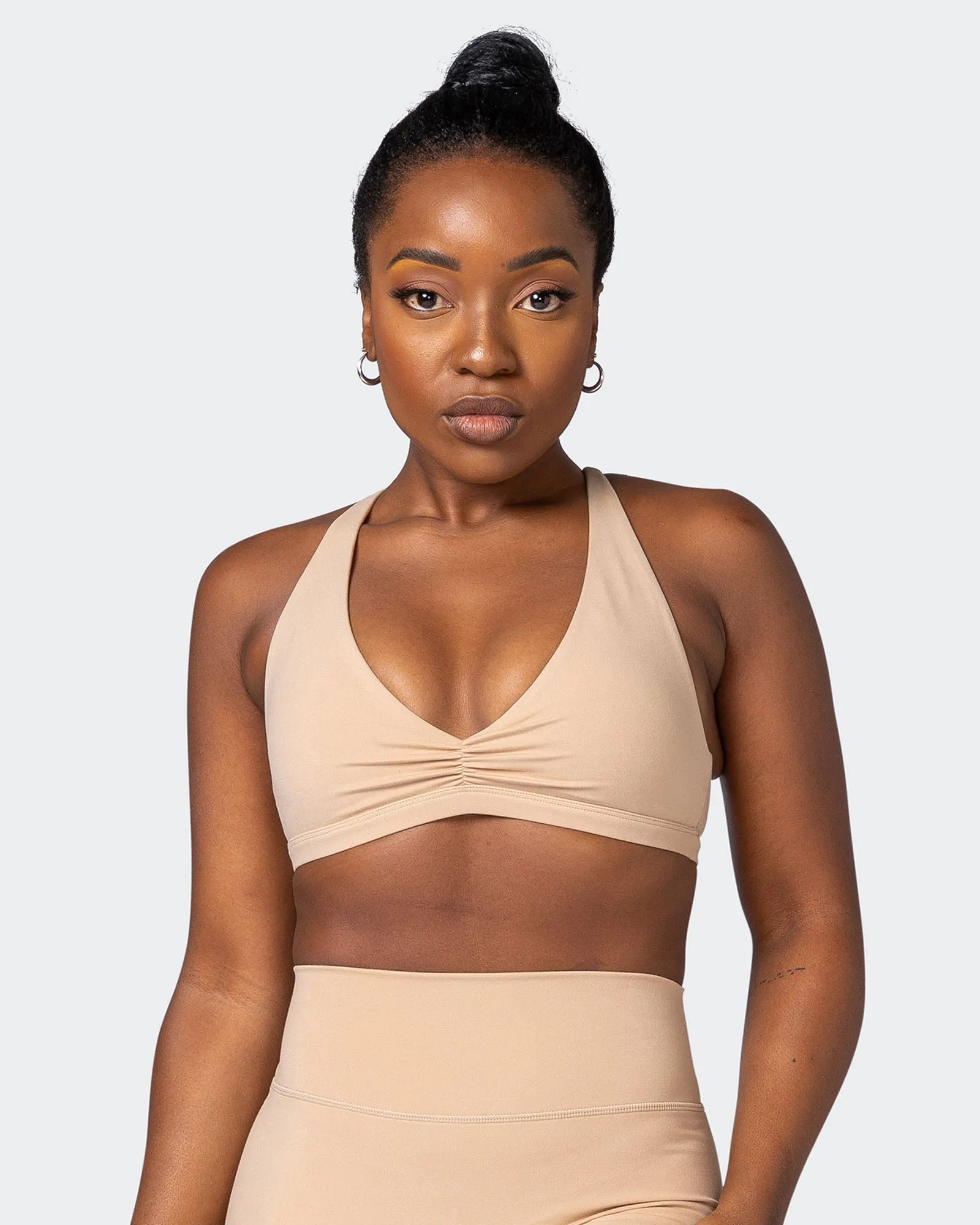 Stride Bralette - Biscotti sold by Muscle Nation