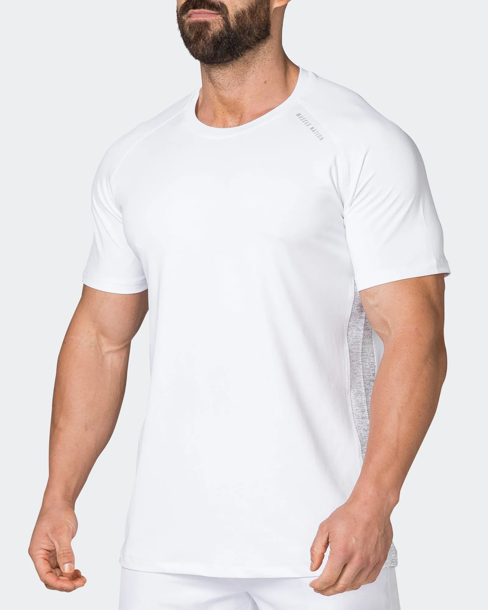 Reflective Running Tee - White sold by Muscle Nation product image thumbnail 3