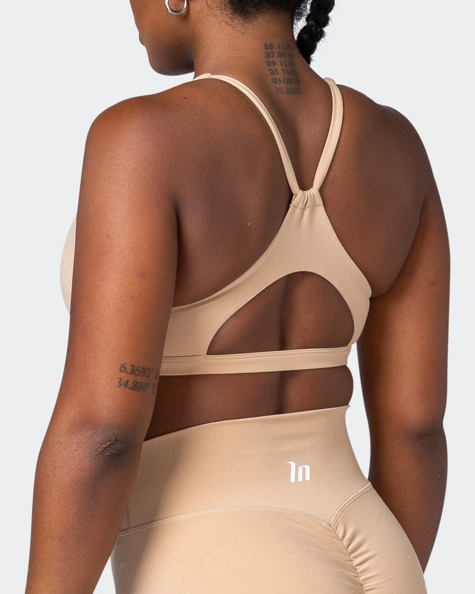 Stride Bralette - Biscotti sold by Muscle Nation product image thumbnail 5