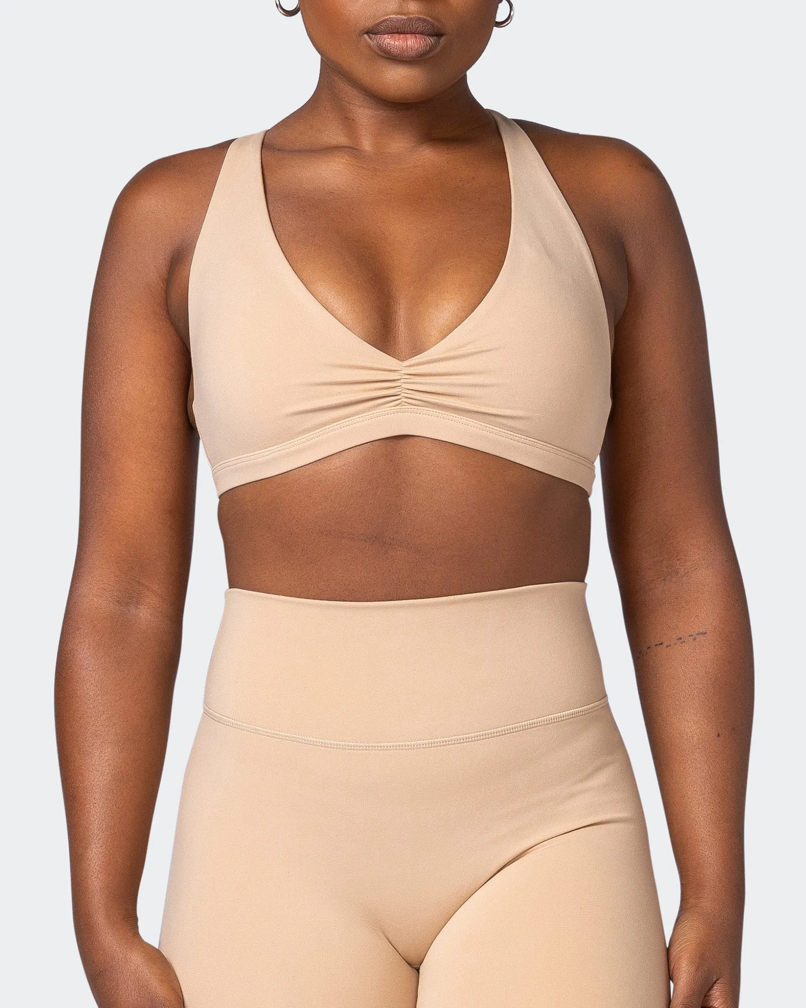 Stride Bralette - Biscotti sold by Muscle Nation product image thumbnail 2