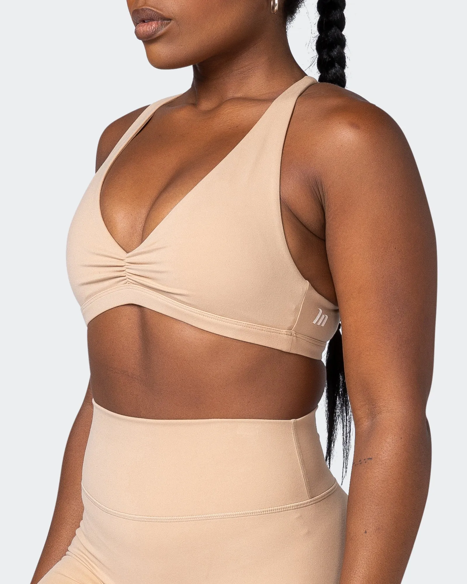 Stride Bralette - Biscotti sold by Muscle Nation product image thumbnail 3