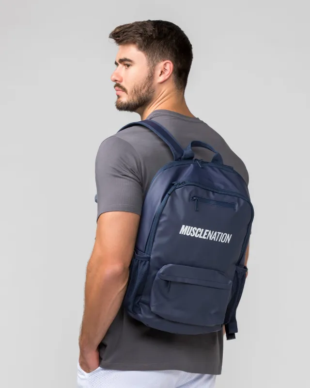 Backpack - Navy sold by Muscle Nation