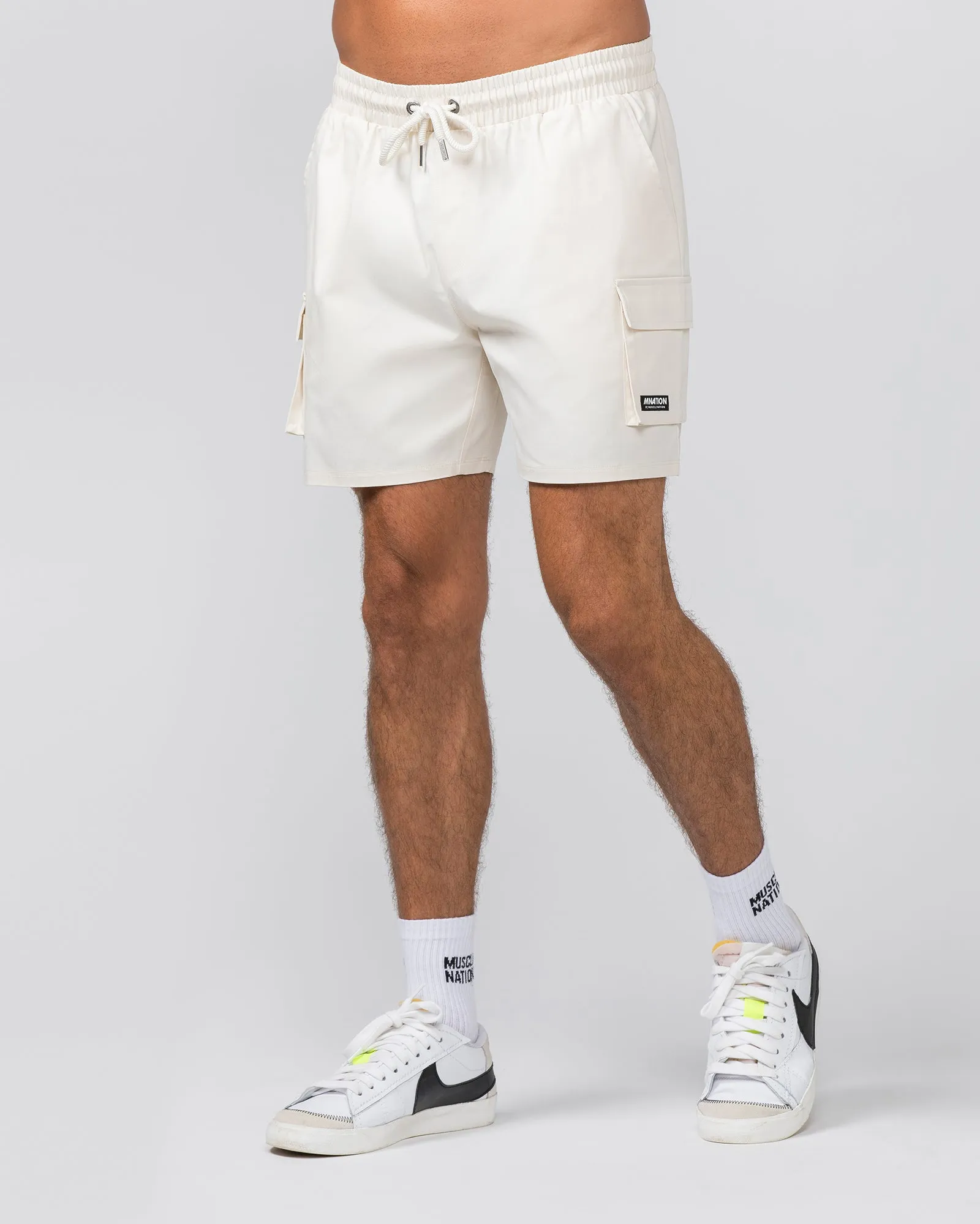 Daily Cargo 5" Shorts - Travertine sold by Muscle Nation product image thumbnail 3