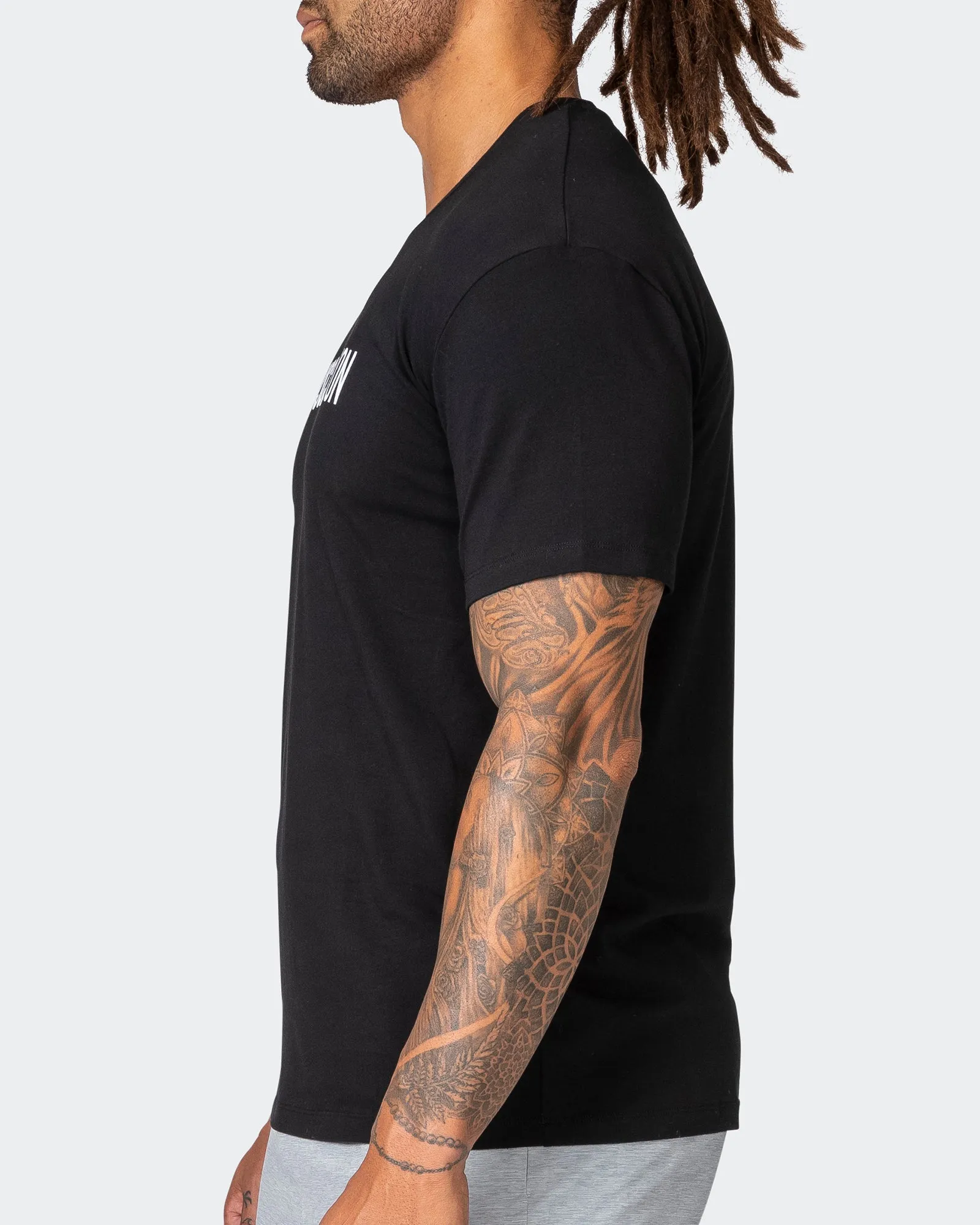 Strike Tee - Black / White sold by Muscle Nation product image thumbnail 4