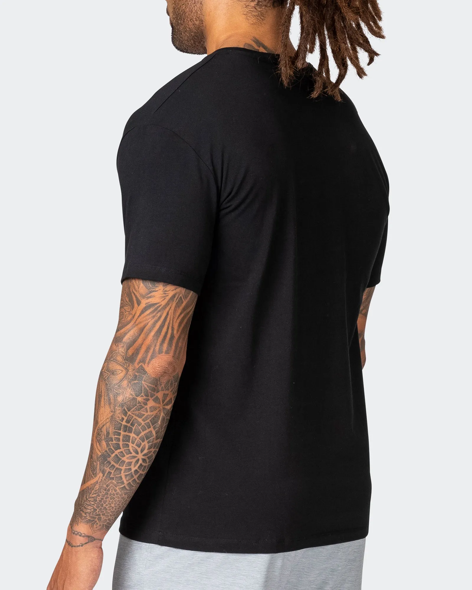 Strike Tee - Black / White sold by Muscle Nation product image thumbnail 5