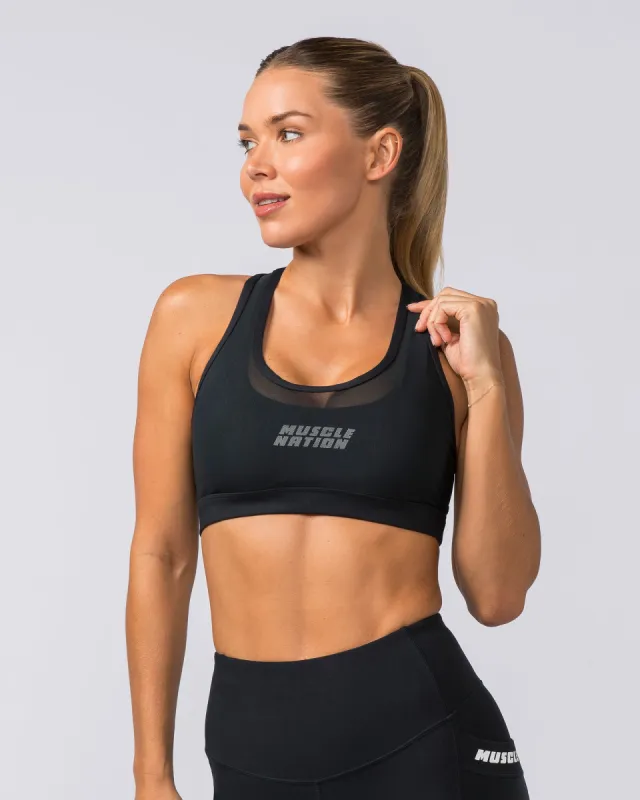 Amplify Bra - Black sold by Muscle Nation