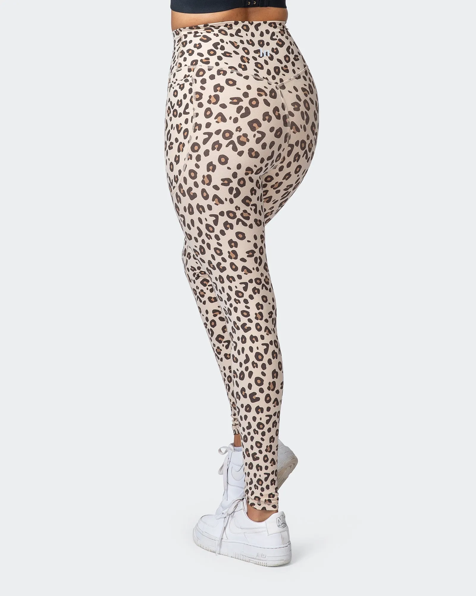 Signature Super High Pocket Full Length Leggings - Cheetah Print sold by Muscle Nation product image thumbnail 5