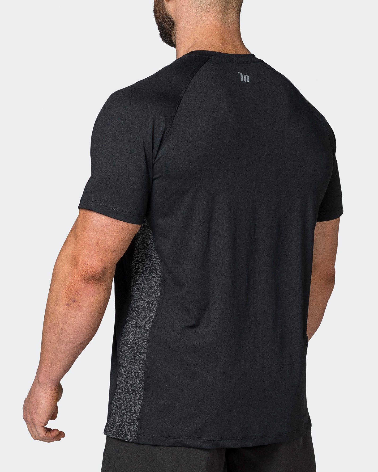 Reflective Running Tee - Black sold by Muscle Nation product image thumbnail 5