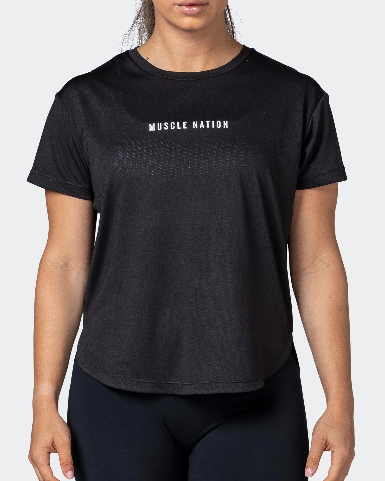 Limitless Training Tee - Black sold by Muscle Nation product image thumbnail 2