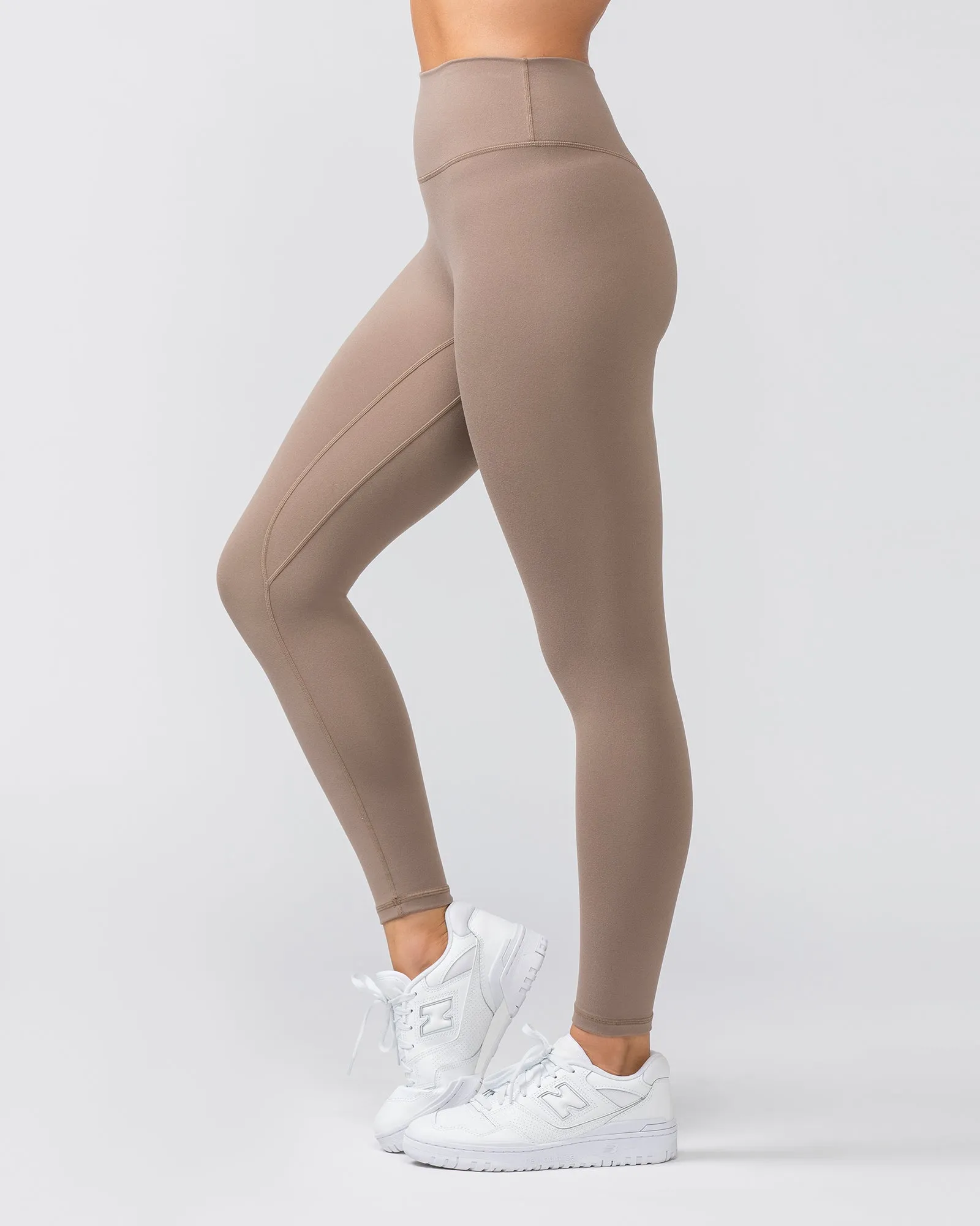 Zero Rise Everyday Ankle Length Leggings - Mushroom sold by Muscle Nation product image thumbnail 4
